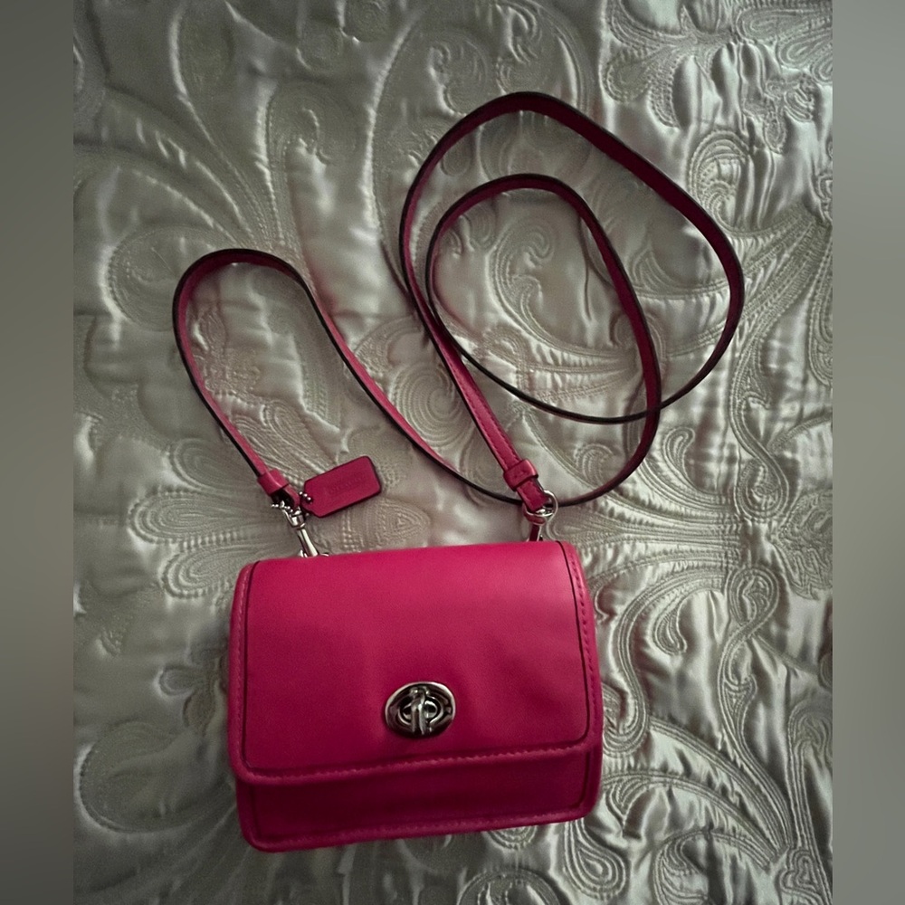 Coach Pink Crossbody Bag